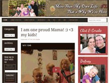 Tablet Screenshot of clintcoralie.com